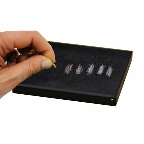 ERAFINE At Home Jewelry Testing Kit, Gold Silver Platinum Tester Kit with Test Stone, Instructions 5ml Bottles, Detect Metals Scrap Jewelry