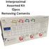 Dental IPR Interproximal Reduction Assorted Kit Removing Cements Finishing Strips