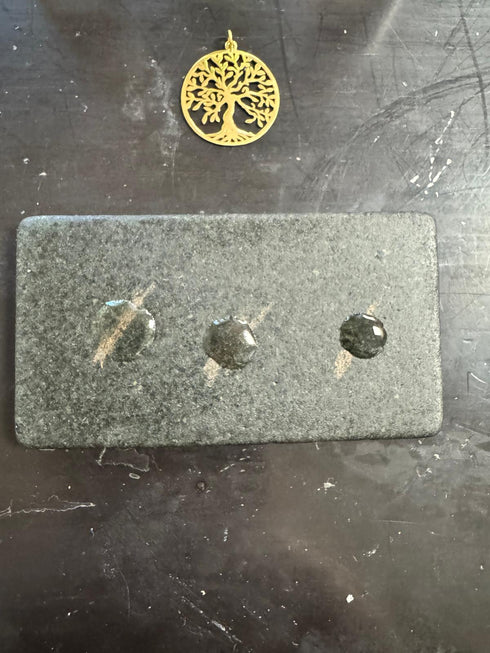 ERAFINE At Home Jewelry Testing Kit, Gold Silver Platinum Tester Kit with Test Stone, Instructions 5ml Bottles, Detect Metals Scrap Jewelry