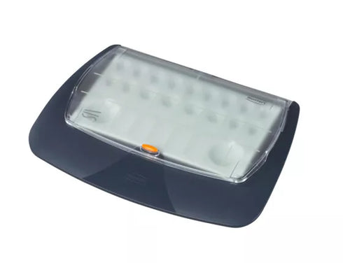 Renfert Lay Glazed Porcelain Art Color Mixing Tray Dental Lab Single Tray