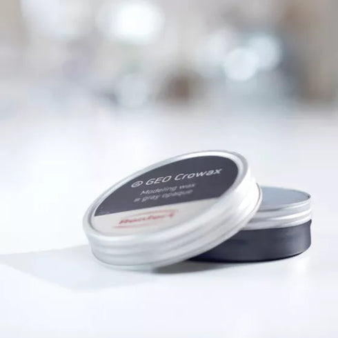 Renfert GEO Crowax Dental Lab Modeling Wax Transparent Grey Green Blue Red 80gr