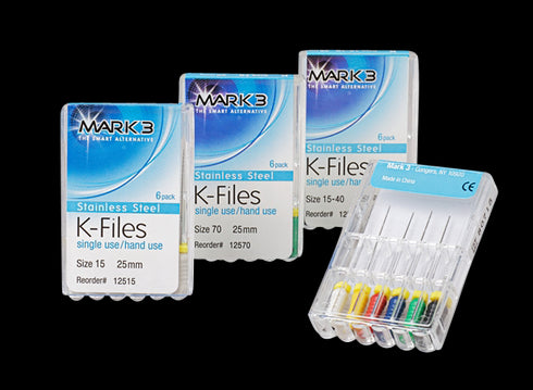 K-Files 25mm #45-80 6/pk. - MARK3®