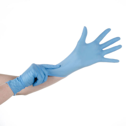 Noble Products 4 Mil Thick Powder-Free Nitrile Gloves - X-Large 100/Box