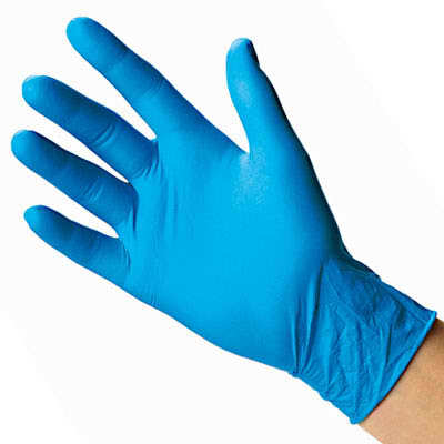 Medtexx Nitrile Powder-Free Exam Gloves MEDIUM 100/Box Blue