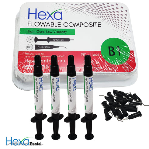 HEXA B1 Flowable Composite Kit 4 Syringes HF-3006