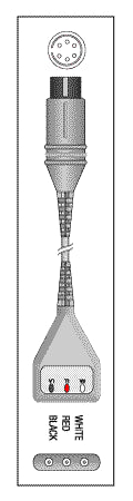 Patient Cable - 3 Lead Din KCA016