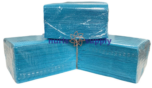 Patient Bibs Dental Tattoo Bibs 2Ply Blue and Poly 13"x19" 500pcs/Case