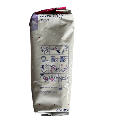 Dental Dust-free Color Change Alginate Fast Set Impression Material CAVEX AA025