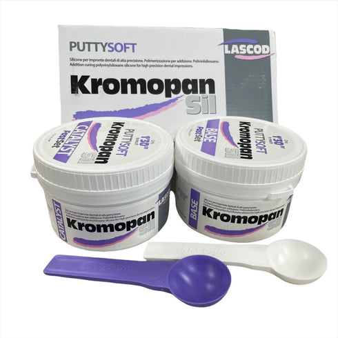 KromopanSil Putty Soft Fast VPS Impression Material 300ml Base and Catalyst