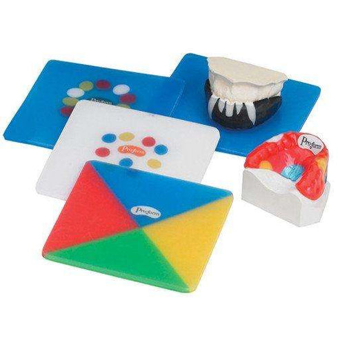 Pro-Form Fun Guards .160 (4mm) Blue Polkadots 5″x 5″ (127x127mm) – 12/Pkg