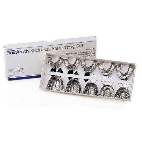 SET 105 (10)SS SOLID TRAYS *B 921440
