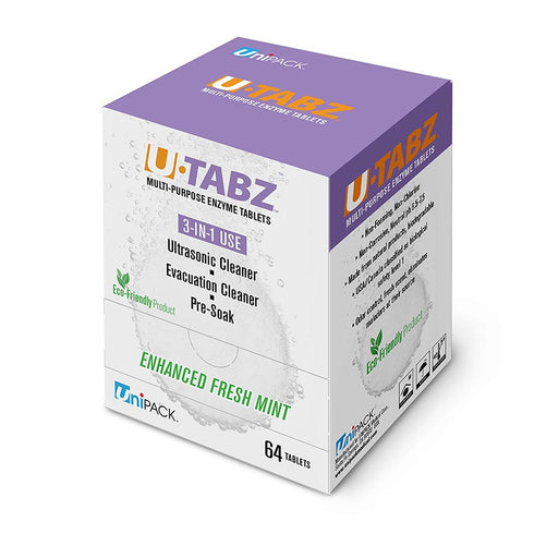 Ultrasonic Enzymatic Tablets Evacuation Cleaner Ultrasonic Cleaners 64/Box