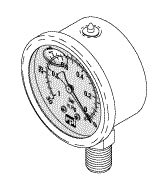 Vacuum Gauge (Liquid Filled) VPG048