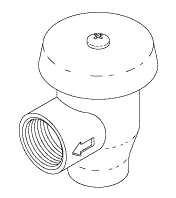 Anti-Syphon Valve (3/8")