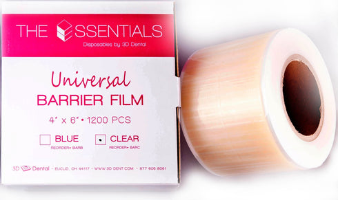 Adhesive Barrier Film 1200/Roll Clear 4" x 6"