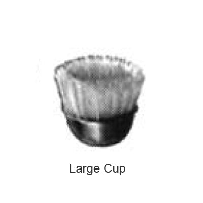 Large Cup Std-Stiff, Pkg. of 12 Abbott-Robinson HP Brushes