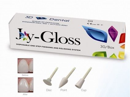 Joy-Gloss FInishing & Polishing Cups 30/Bx (Enhance Cups)