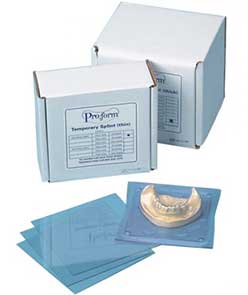 ProForm .020" Splint Material, 5" x 5" 25/Bx. Stiff clear material