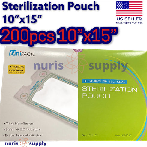 Sterilization Pouches Self Sealing All Sizes are Available Autoclave Pouches 200pcs/Box