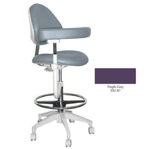 MIRAGE ASSİSTANT STOOL DU-07 Purple Grey